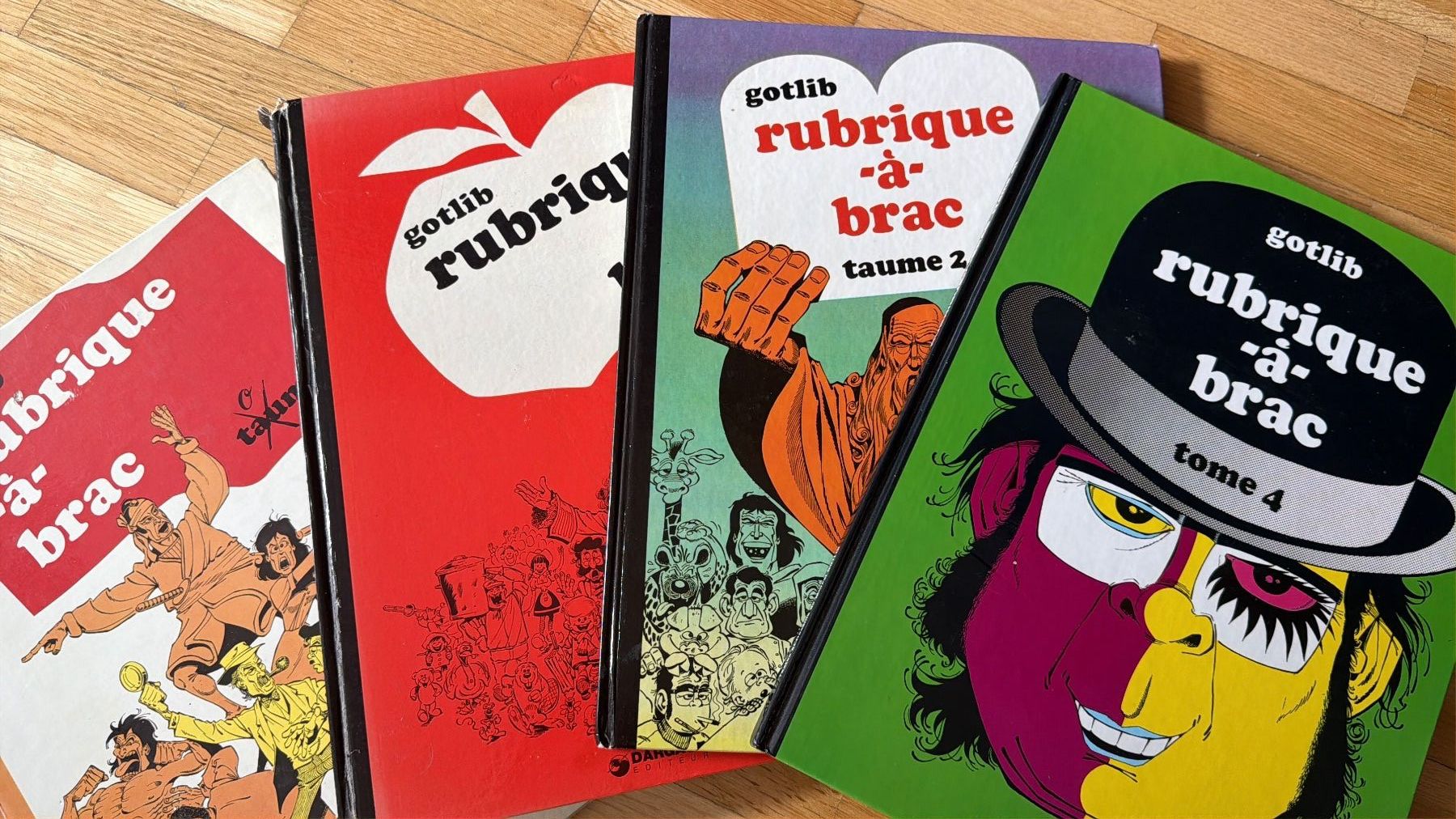 Comics: Gotlib, la Rubrique-à-brac, 4 albums – Gebraucht aus Fribourg von J334455 1
