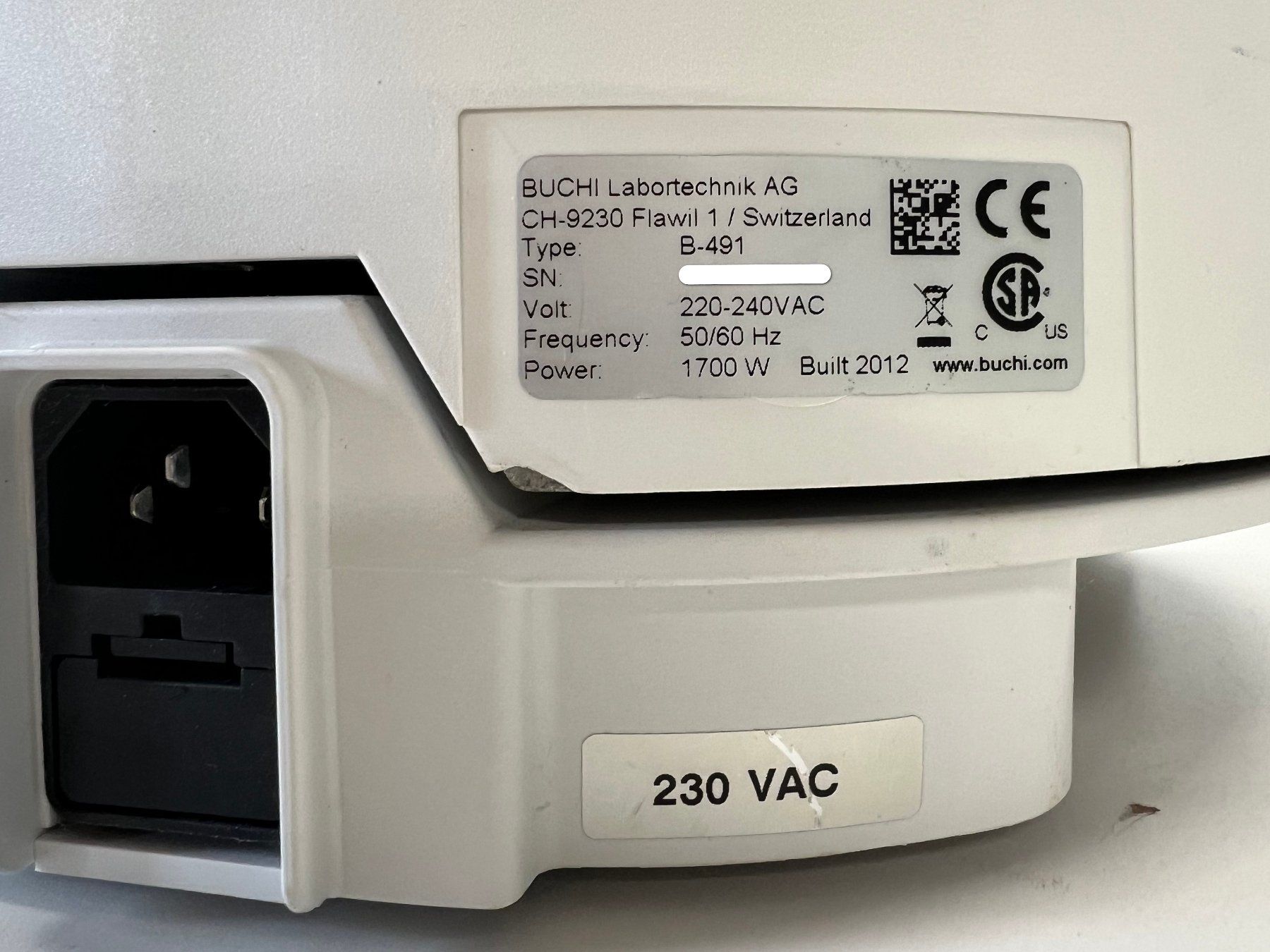 Accessori da laboratorio: Büchi Heating Bath B-491 mit Powerbase – Usato da Niederdorf venduto da LeptonAG_Labor 6