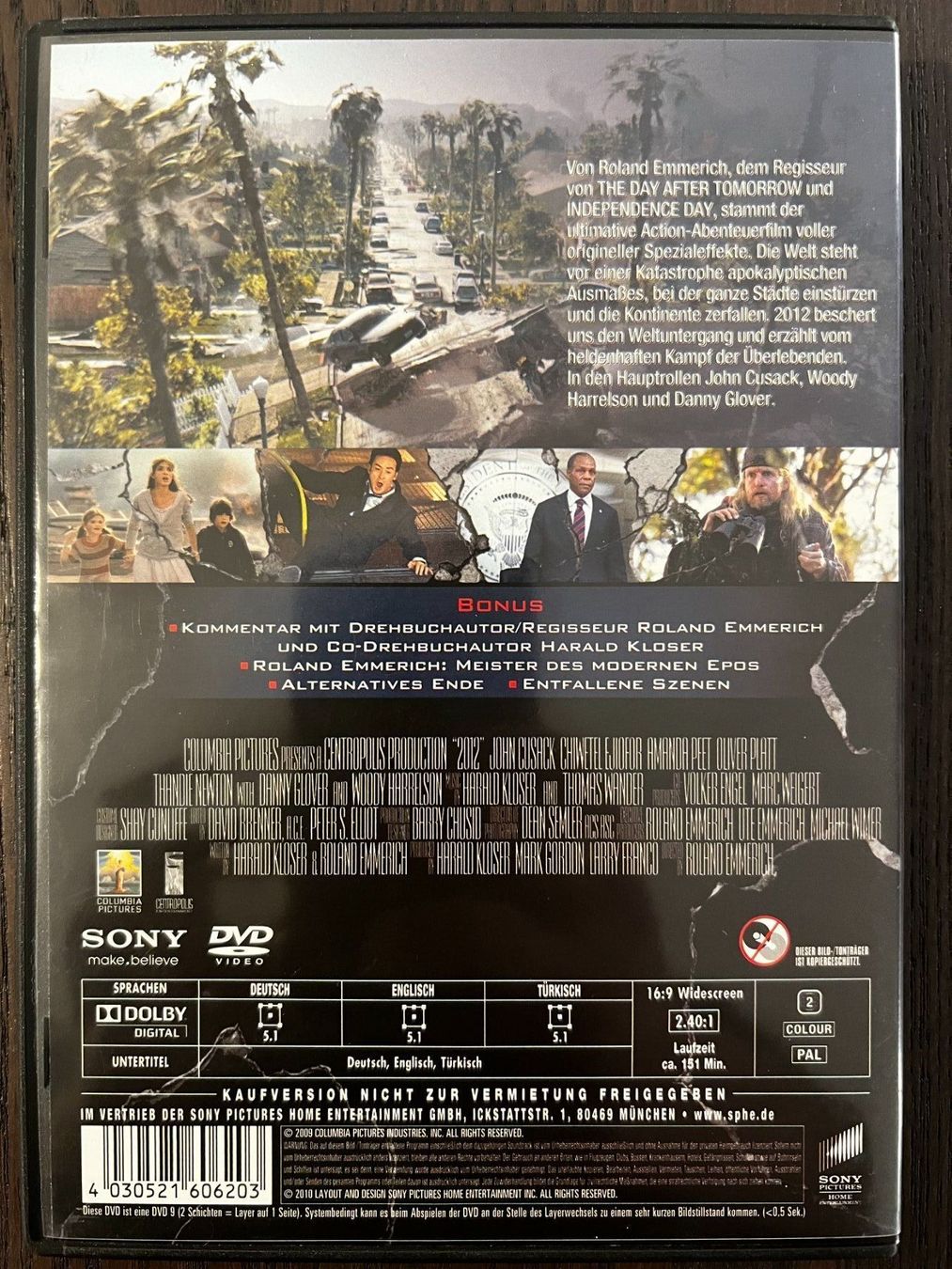 Tous les DVDs: 2012 – D'occasion à Zürich par FilmFreunde 1