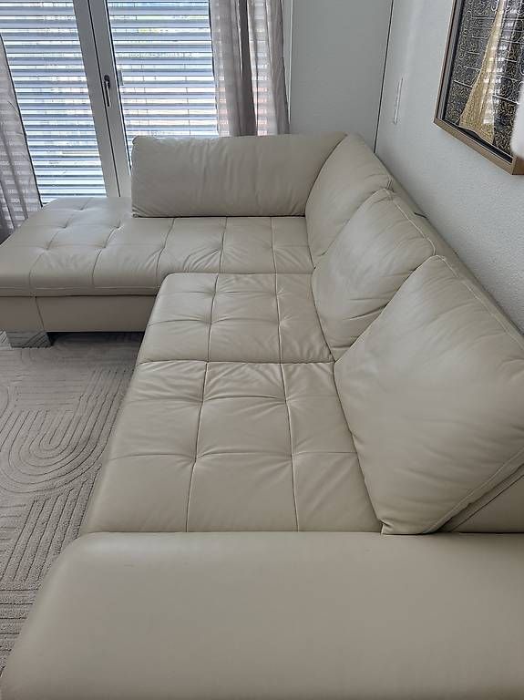 Sofas: Hochwertiges Echtleder-Ecksofa mit Schlaffunktion & Stauraum – Gebraucht aus Altdorf UR von ars_6rjm 1