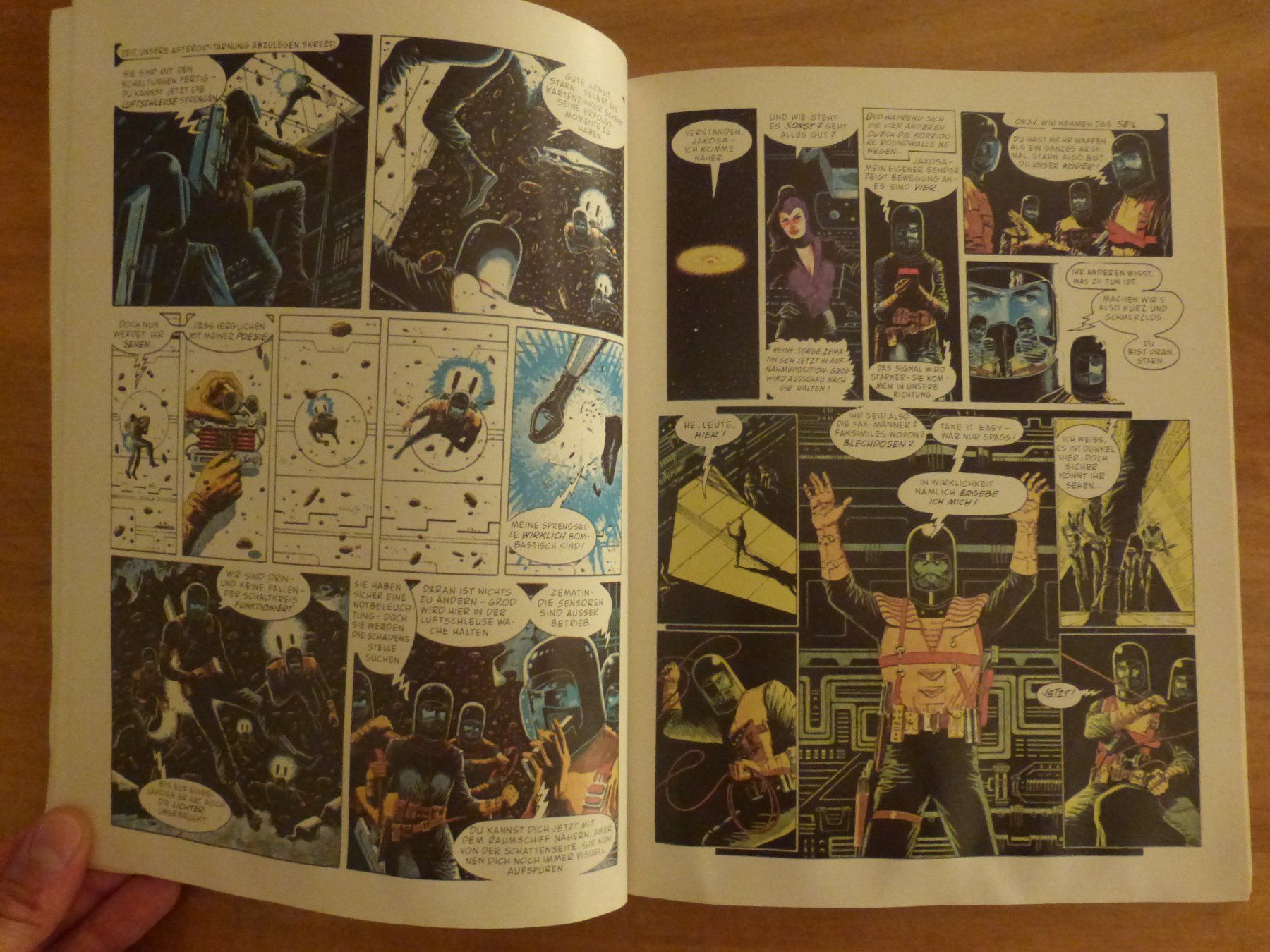 BD: Die sechs vom Sirius Sci-Fi Doug Moench Paul Gulacy Comic – D'occasion à Zumikon par psisound 3