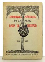 Chronique & mémoires du Chevalier Louis de Diesbach -1901