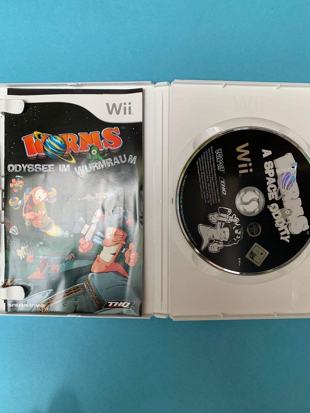 Nintendo Giochi: Wii / Worms: Odyssee im Wurmraum – Usato da Kölliken venduto da sergesellsretro 2