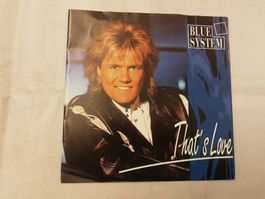 BLUE SYSTEM - THAT'S LOVE (SINGLES 7")