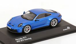 Porsche 911 / 992 GT3 Touring seit 2023 blau met. / schwarz
