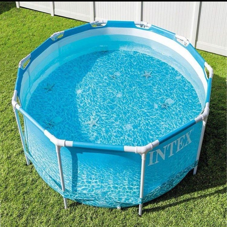 Intex Beachside Metal Frame Pool 305 x 76 cm (Neu und originalverpackt ...