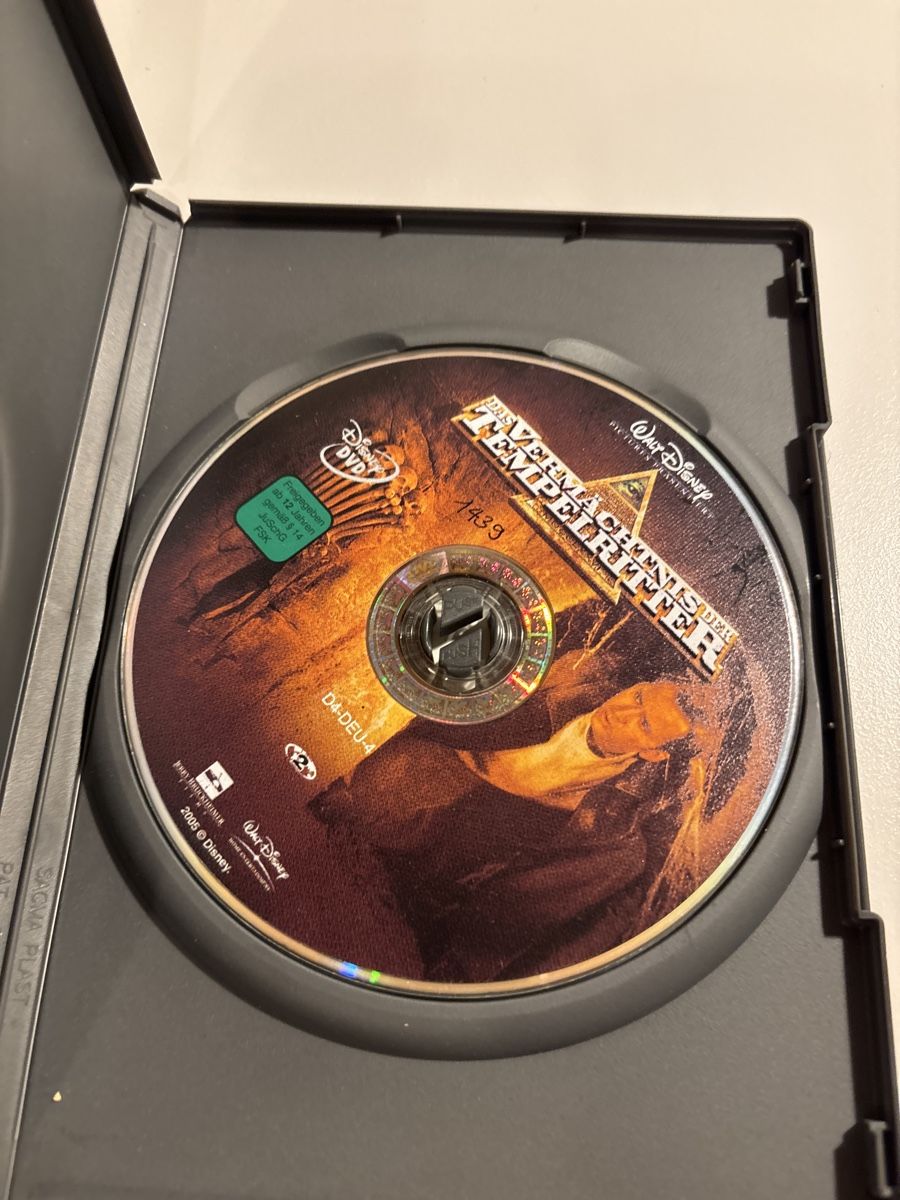 Tutti i DVDs: DVD - Das Vermächtnis der Tempelritter - Nicolas Cage – Usato da Schüpfen venduto da Cedric03 1