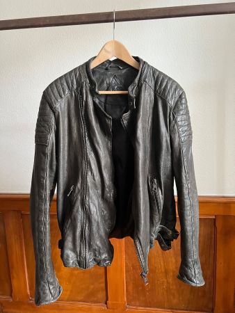 BE EDGY Lederjacke Gr M - stil Bikerjacke