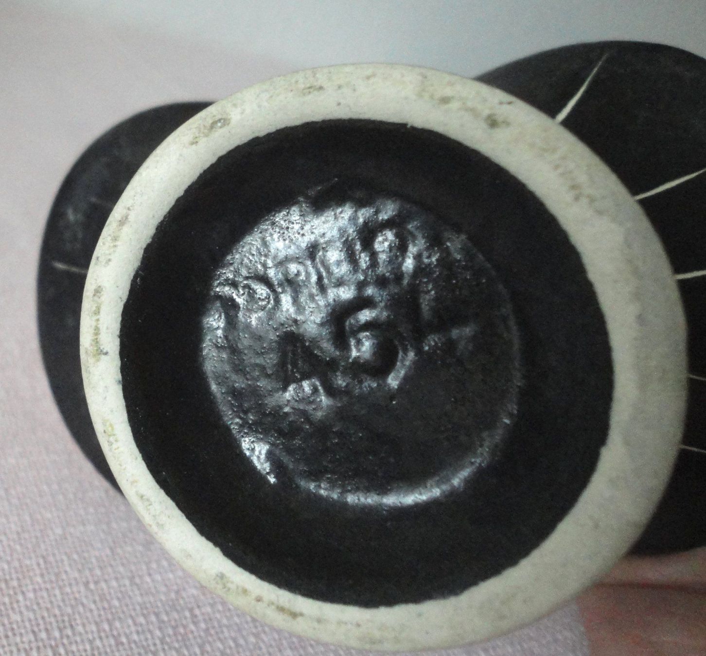 Tutte le decorazioni: Keramik-Körbchen klein handgemalt 60er – Usato da zürich venduto da parts5060 3