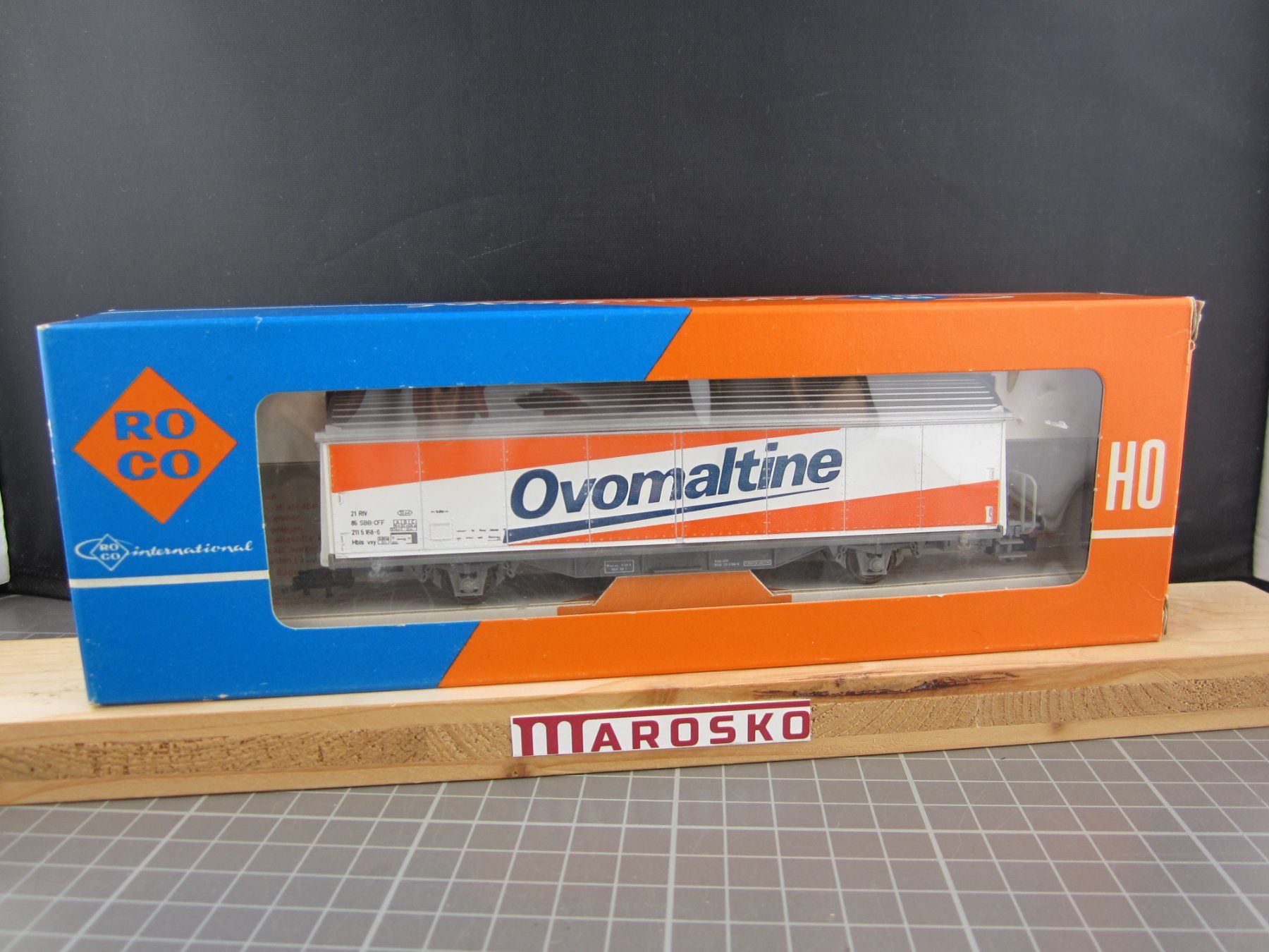 Roco Modelleisenbahnen: Roco SBB Ovomaltine Hbis, mit OVP, DC – Gebraucht aus Malters von Marosko 5