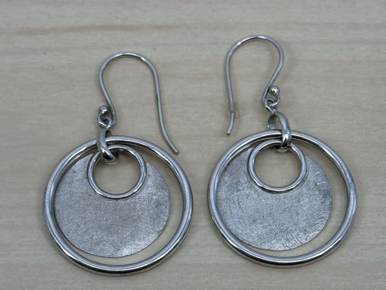 Orecchini pendenti & Orecchini a lobo: Boucles d'oreilles cercle argent CCF – Usato da Lausanne venduto da PlusValue_Lausanne
