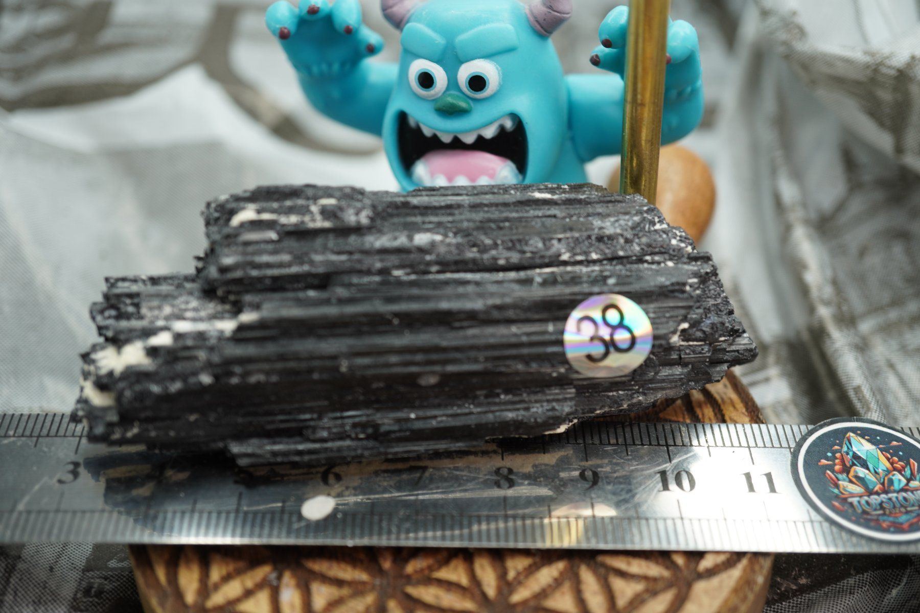 Minéraux & Lithothérapie: Turmalin Schwarz  Stab      no38 – Neuf avec emballage d'origine à Eschenbach SG par topstone 3