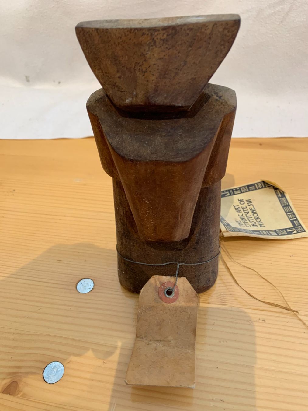 Statuette: Holzfigur Monkey Man der Insel Yap aus Mikronesien – Nuovo (secondo la descrizione) da Mumpf venduto da dadaboygugulini 2