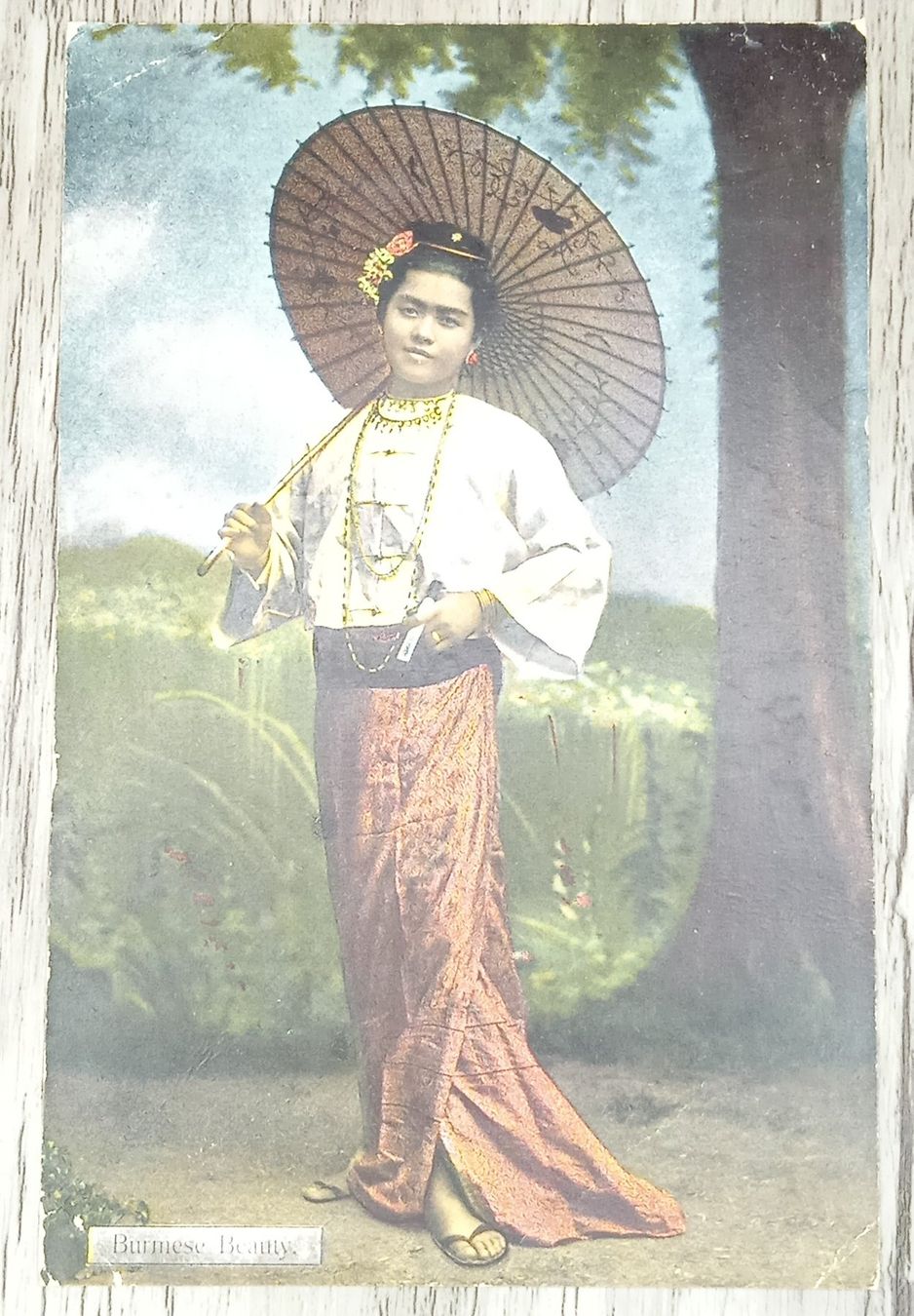 Alle Briefmarken: TR13 Carte Postale + Timbre Inde 1908 – Gebraucht aus Cousset von Patrick_Collections 1