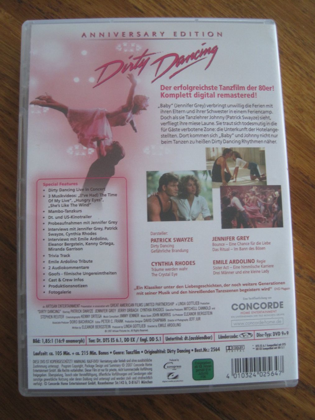 Tous les DVDs: Dirty Dancing Anniversary Edition 1986  DVD – D'occasion à Gossau SG par Noryflory 3