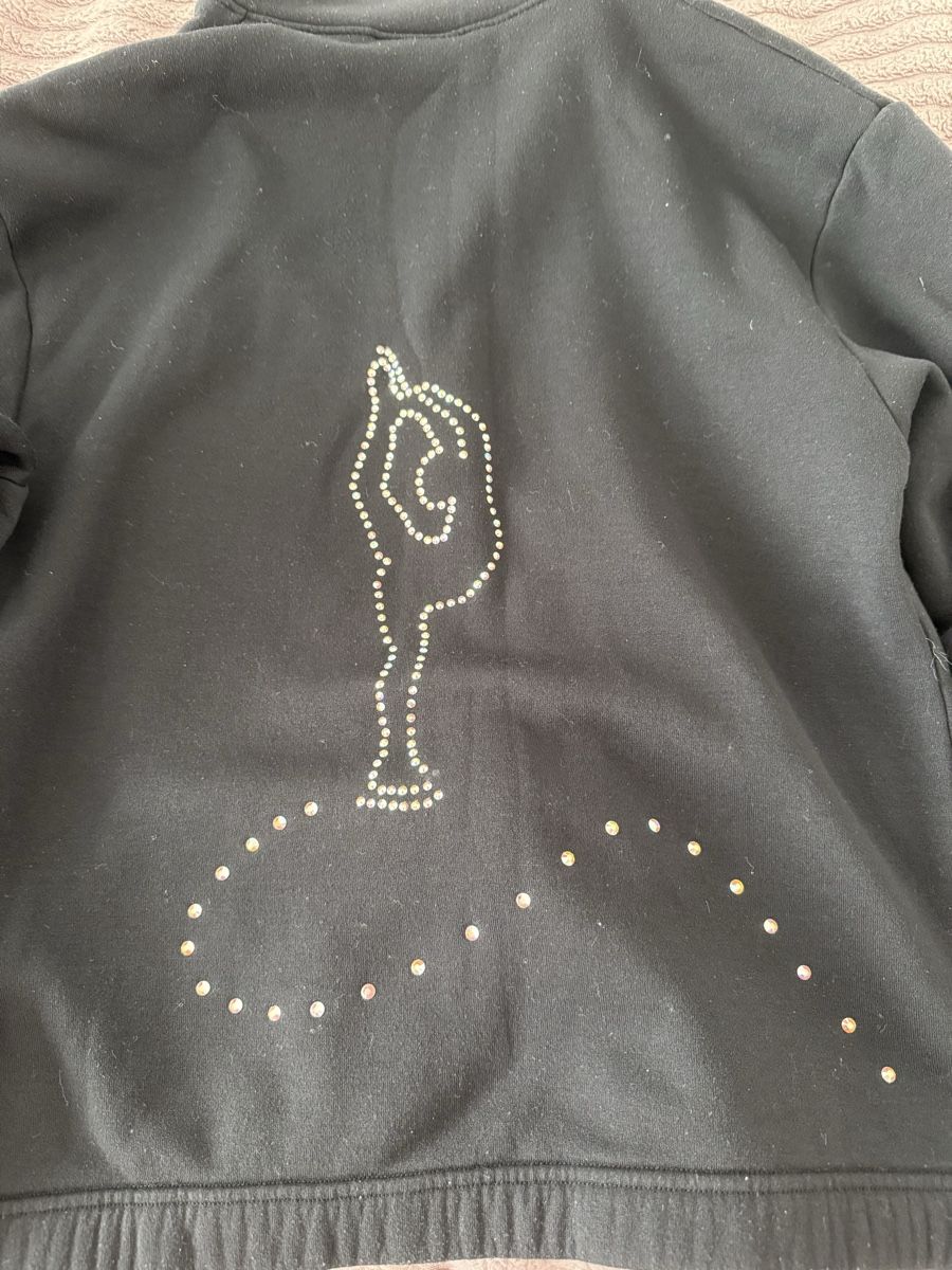 Giacche & Cappotti: Eiskunstlauf Trainingsjacke mit Steinen – Usato da Winterthur venduto da yar_dpp8 1