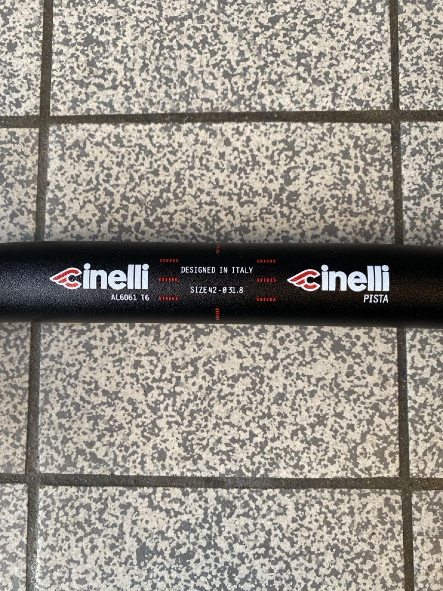 Cinelli Pezzi di ricambio: Cinelli Pista Alu Lenker 42 cm – Nuovo e nell'imballaggio originale da Bern venduto da TacTac_Cycling 1