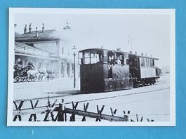 Ancienne gare de Neuchatel - Tram de Vapeur - Tramway
