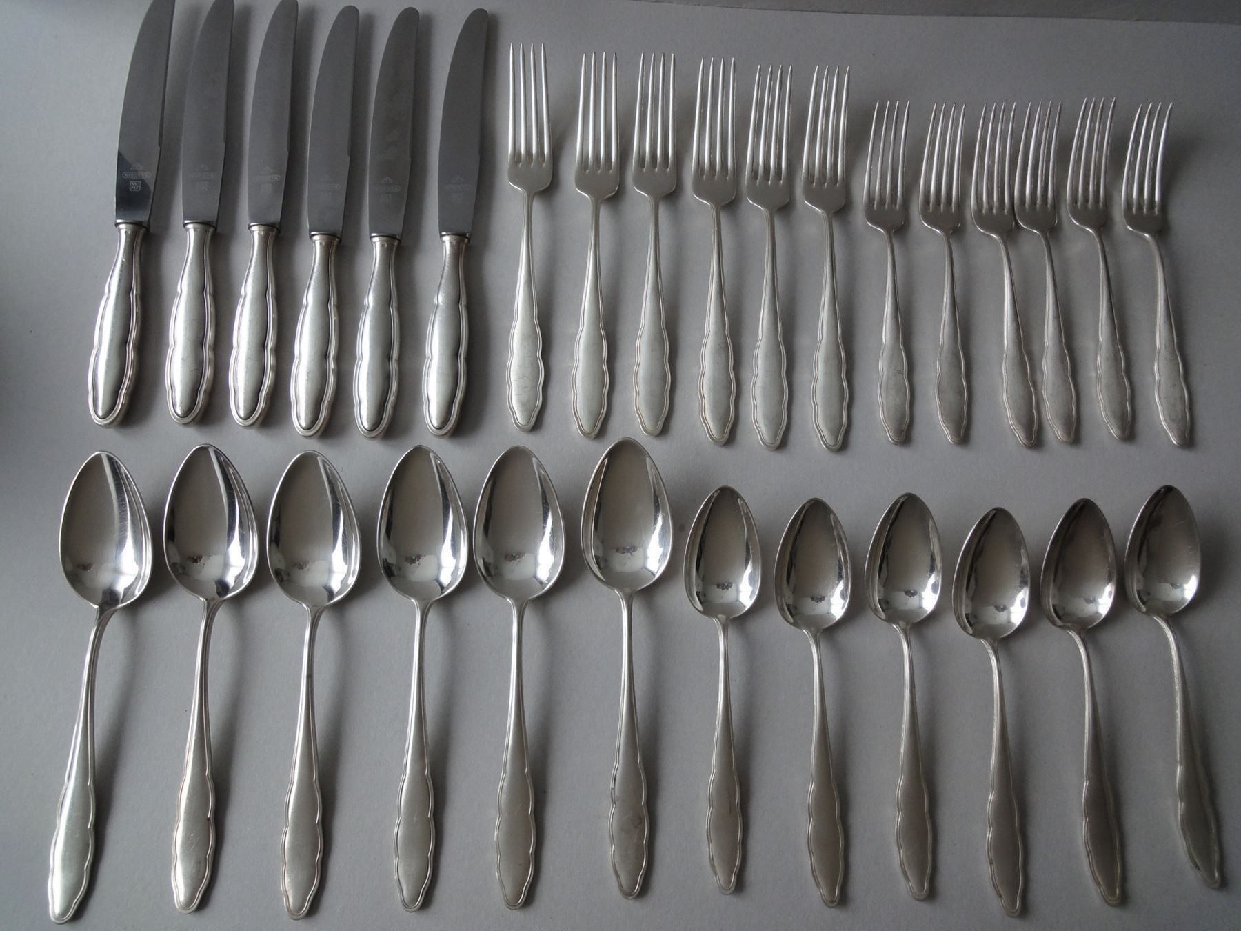 Set di posate: Versilbertes Besteck 30-teilig WM F – Usato da Chur venduto da omonia