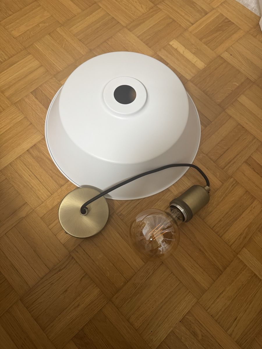 Livique Lampade: Deckenlampe Weiss/Gold – Nuovo (secondo la descrizione) da Dietikon venduto da and_nw92 1