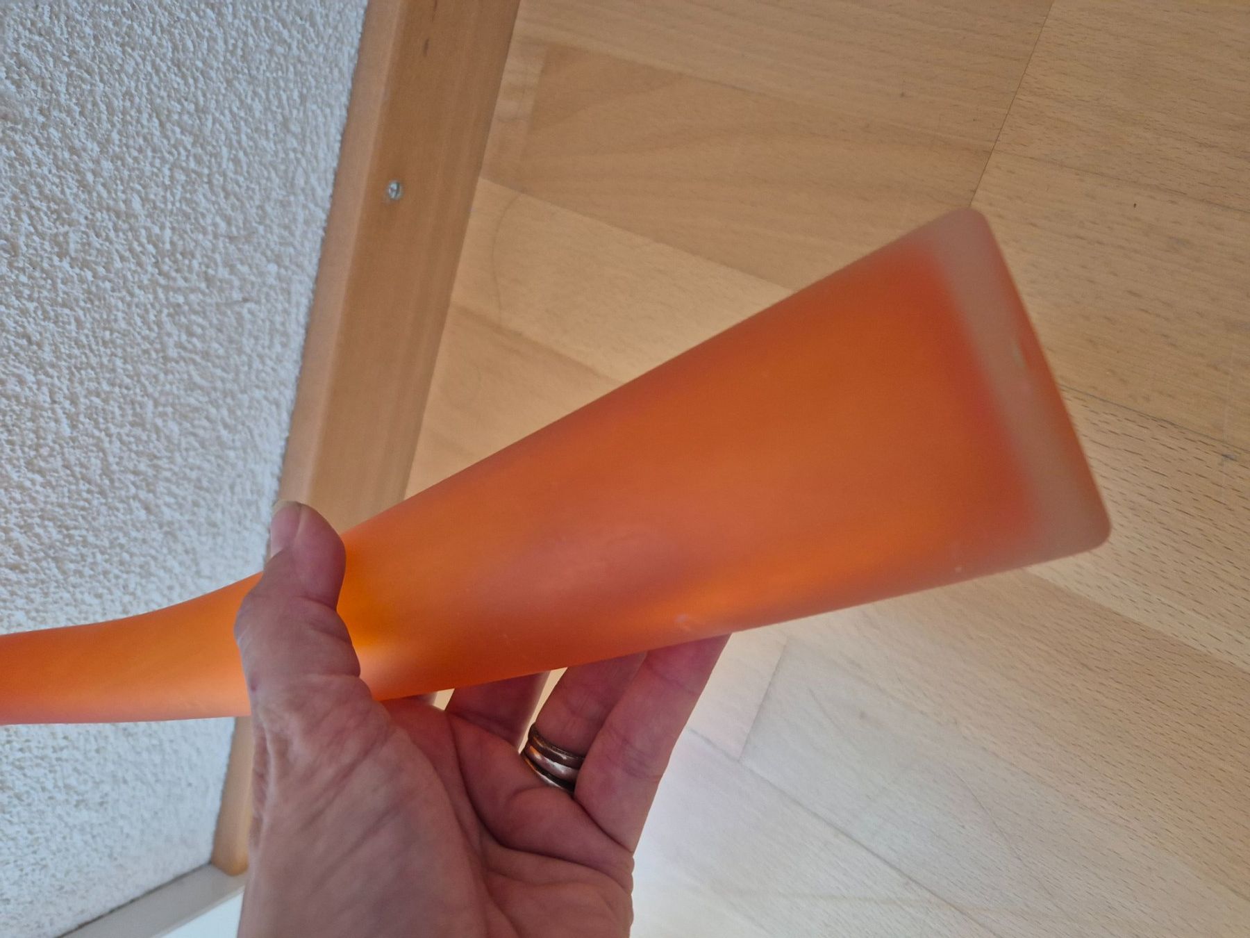Vasen & Gefässe: Vase orange – Gebraucht aus Kriens von honig01 2