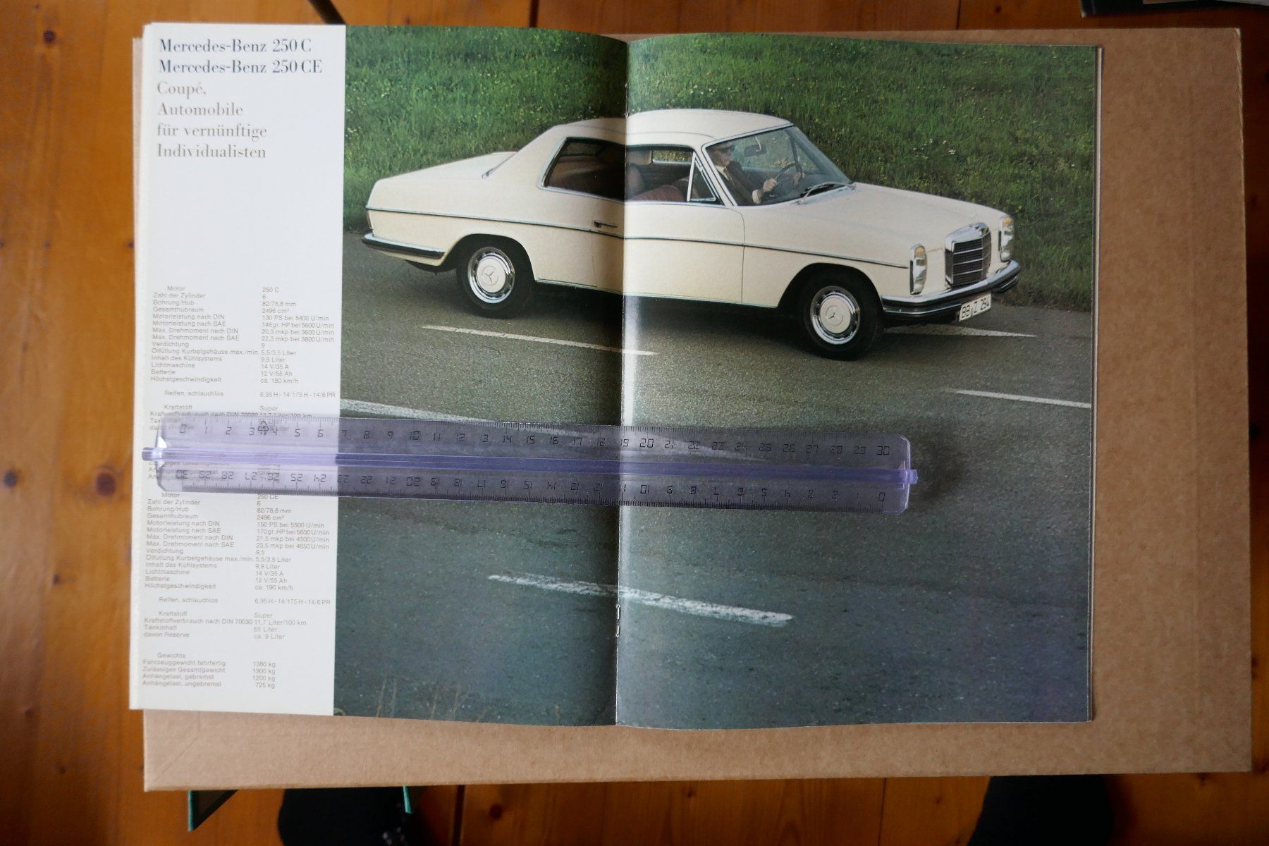 Mercedes-Benz Documents: MERCEDES  Programm  ca 1970  Originalprospekt – D'occasion à Madiswil par ML911 5