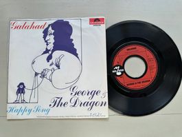GALAHAD rare George the dragon Single Rock 70's Top Kult