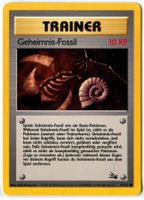 Geheimnis-Fossil Fossil Set 62/62 Deutsch MINT