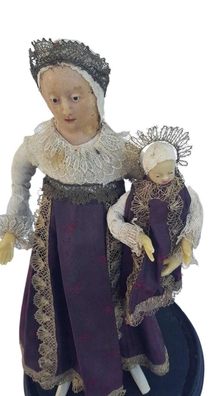 Sculture & Statue: Skulptur Madonna mit Glassturz – Usato da Mörschwil venduto da antiksalon21 4