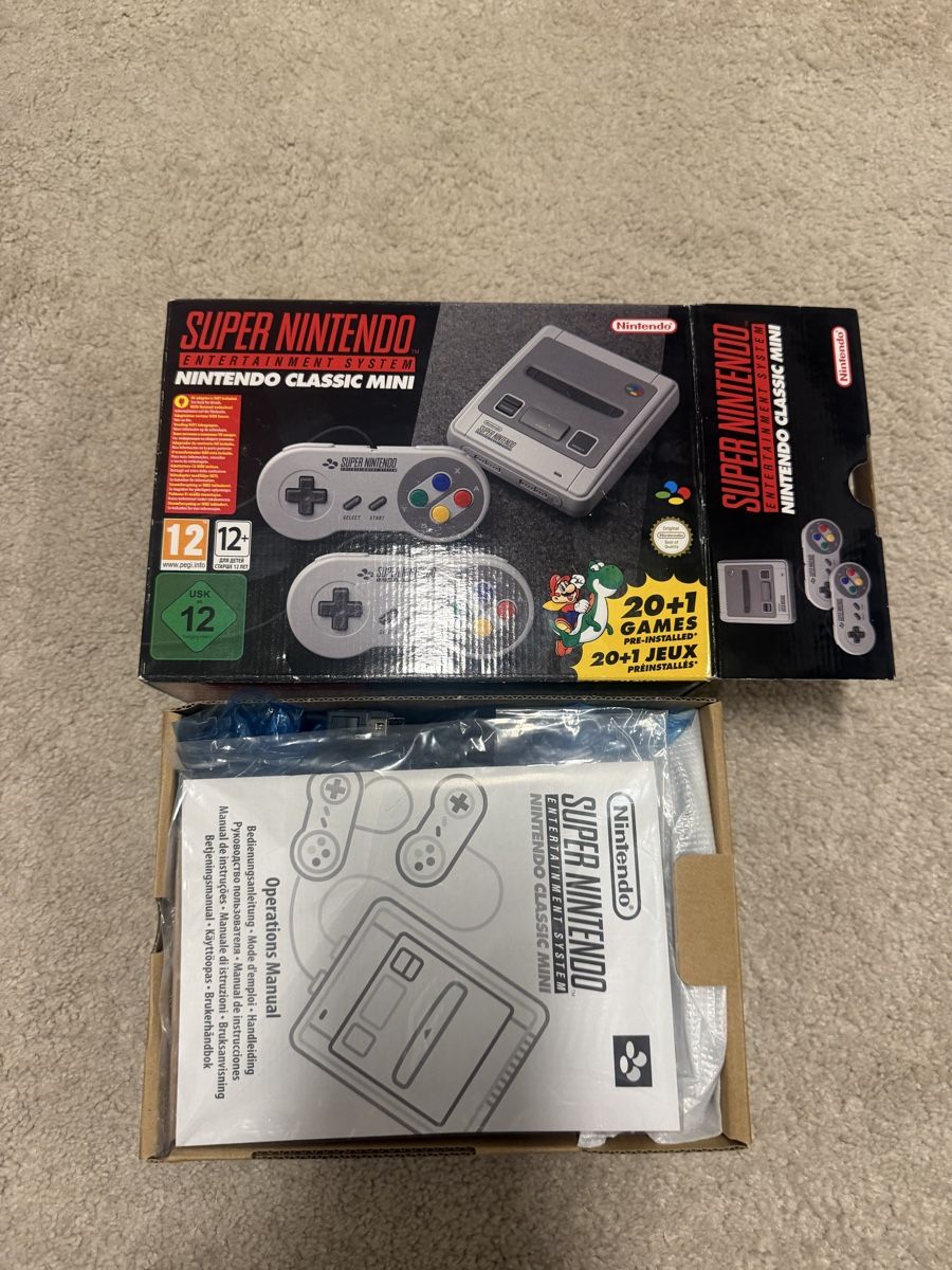 Nintendo Console: Super Nintendo Mini – Nuovo (secondo la descrizione) da Emmenbrücke venduto da streetfighter27 5