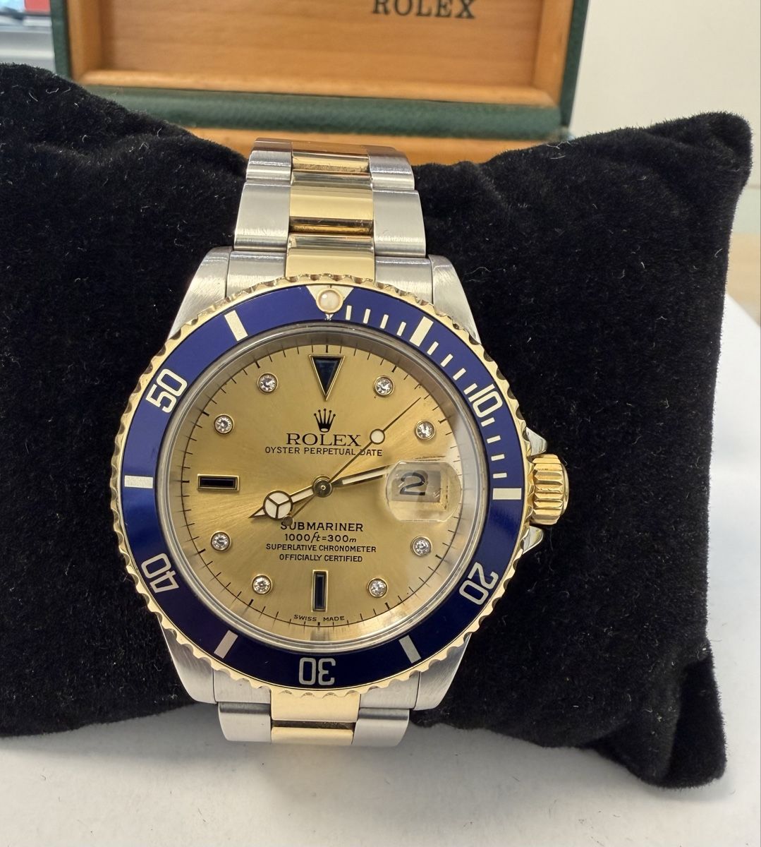Rolex Orologi: Rolex Submariner 16613 Sultan Dial – Usato da Zürich venduto da H.B.26 1