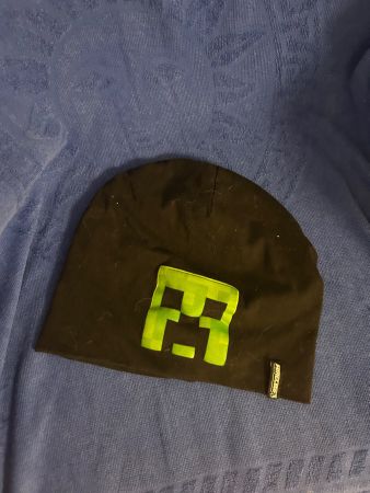 Minecraft Mütze, warm für den Winter, neuwertig!
