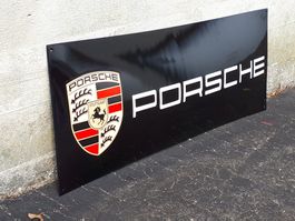 Emaille-Schild Porsche XL