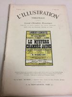 ILLUSTRATION THEATRALE # 208 23 Mar 1912 Michelin commercial