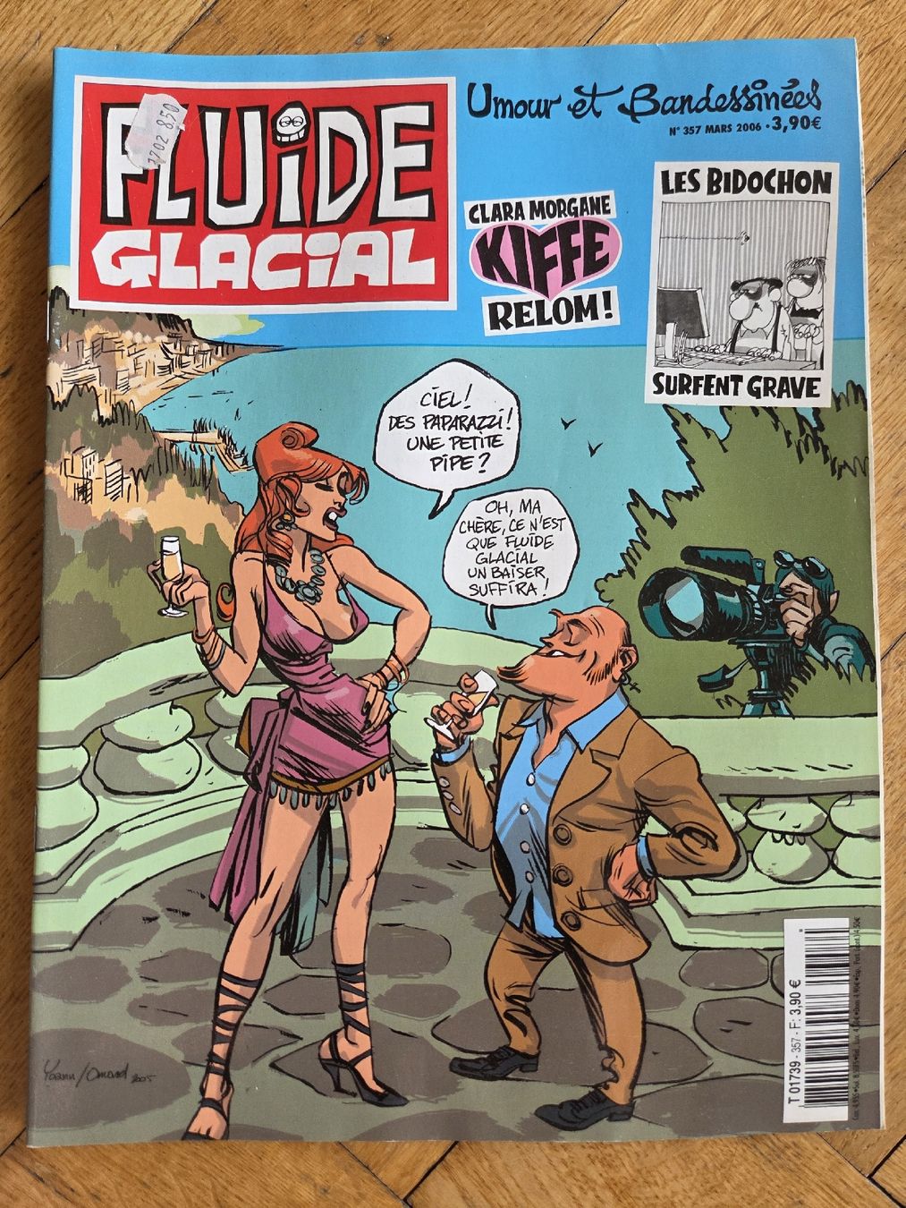 Fumetti: Fluide Glacial N°357 Mars 2006  – Usato da Territet venduto da Cenh