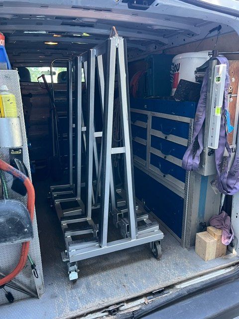 Tutti gli attrezzi: Transportbock für Glas oder Holzplatten – Usato da Weggis venduto da gerowe 1