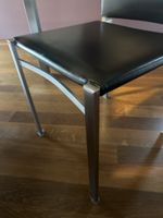 Hutter Esszimmer Stühle Leder schwarz