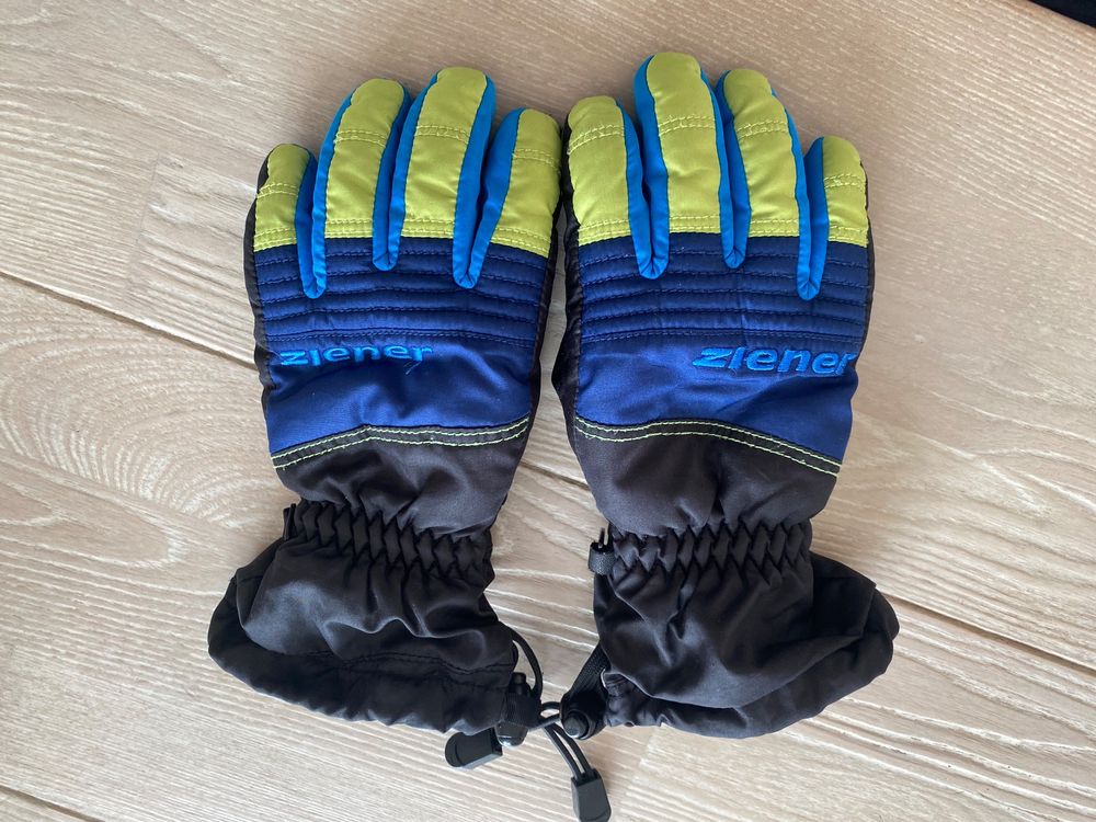 Ziener LIWI AS® MINIS Skihandschuhe Für Kleinkinder – Wasserdicht & Winddicht – Mit Langer Stulpe & Sicherheitsleash