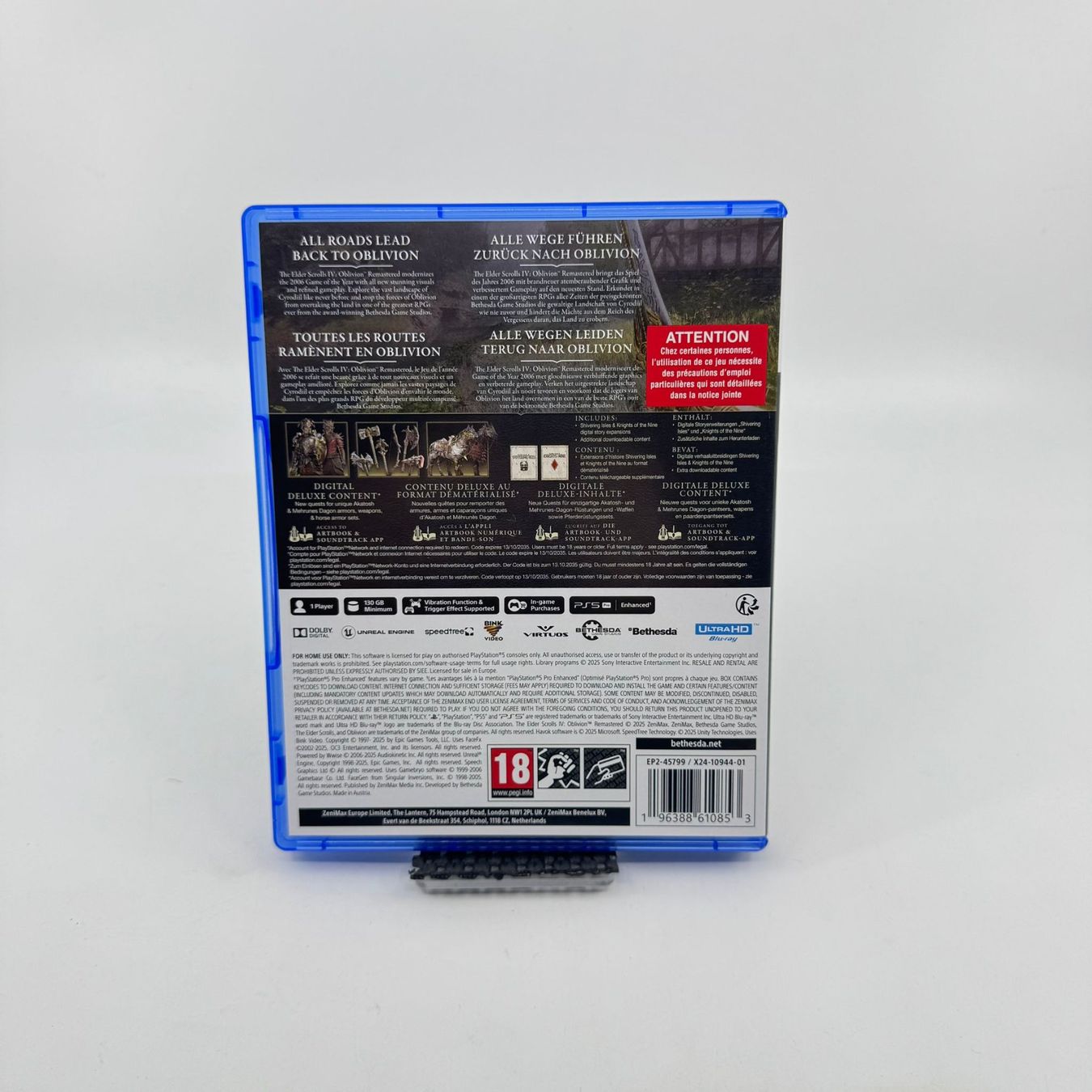 Giochi: The Elder Scrolls IV Oblivion (Remastered) (PS5) – Usato da Herisau venduto da Seyashop1 2