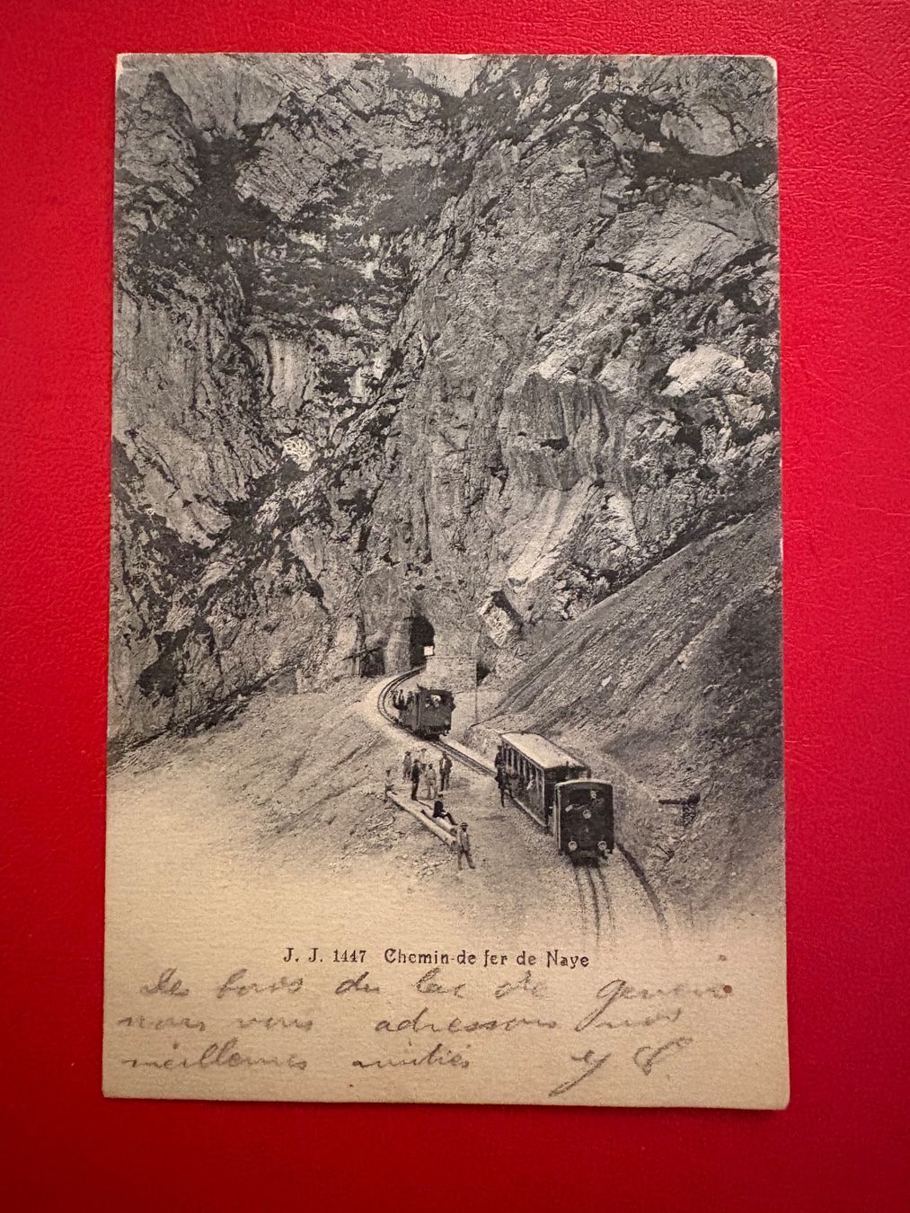 Cartoline postali: 1904 / Chemin de fer de Naye – Usato da St-Légier-Chiésaz venduto da Theo006