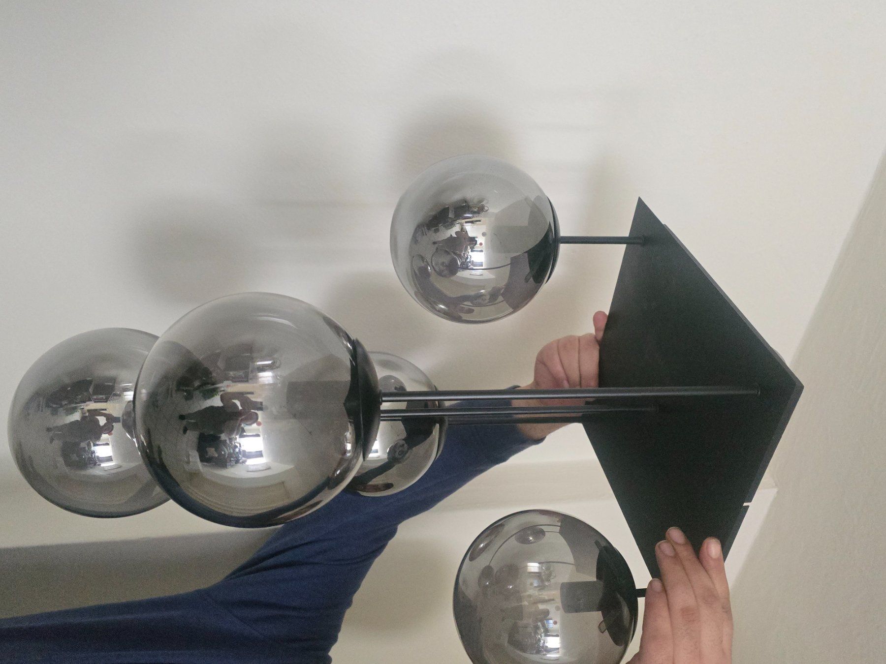 Lampadari & plafoniere: Moderne Lampe mit Glaskugeln - Top Zustand! – Usato da Schleitheim venduto da bur_nk8g