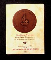 FRANCE  CARNET CROIX-ROUGE NEUF 1963 COTE 15 EUROS / U896