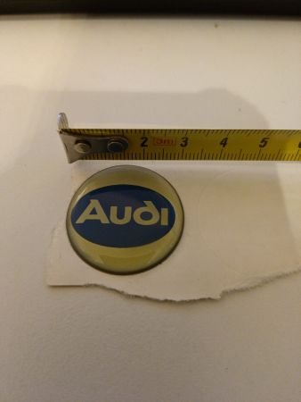 3D Aufkleber / Kleber Audi ca. 3 cm alt