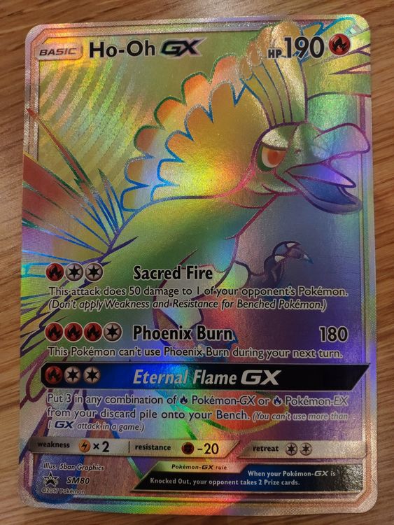 HoOh GX Rainbow Jumbo Card Kaufen auf Ricardo