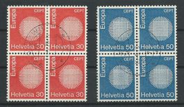 1970 Nr. 481-482 Europa: Flechtwerk gest.