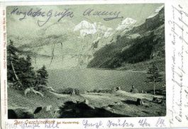 Kandersteg - Oeschinensee Litho + 1906