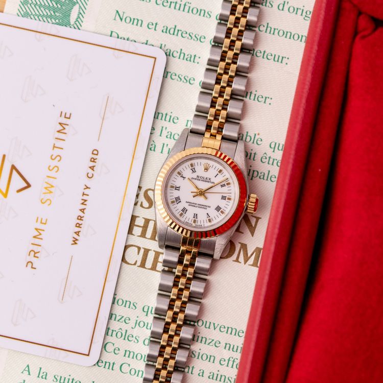 Rolex Orologi: Rolex Oyster Perpetual 26 / 67193 / 1997/ Full Set/ Serv' 25 – Usato da Luzern venduto da PrimeSwissTime 2