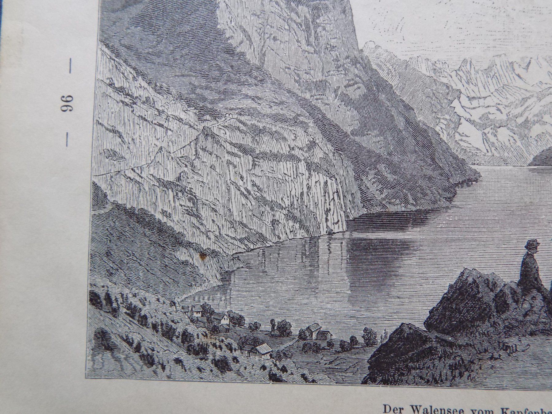 Incisioni: Walensee von Kapfenberg aus – Usato da Risch venduto da Rischli15 3