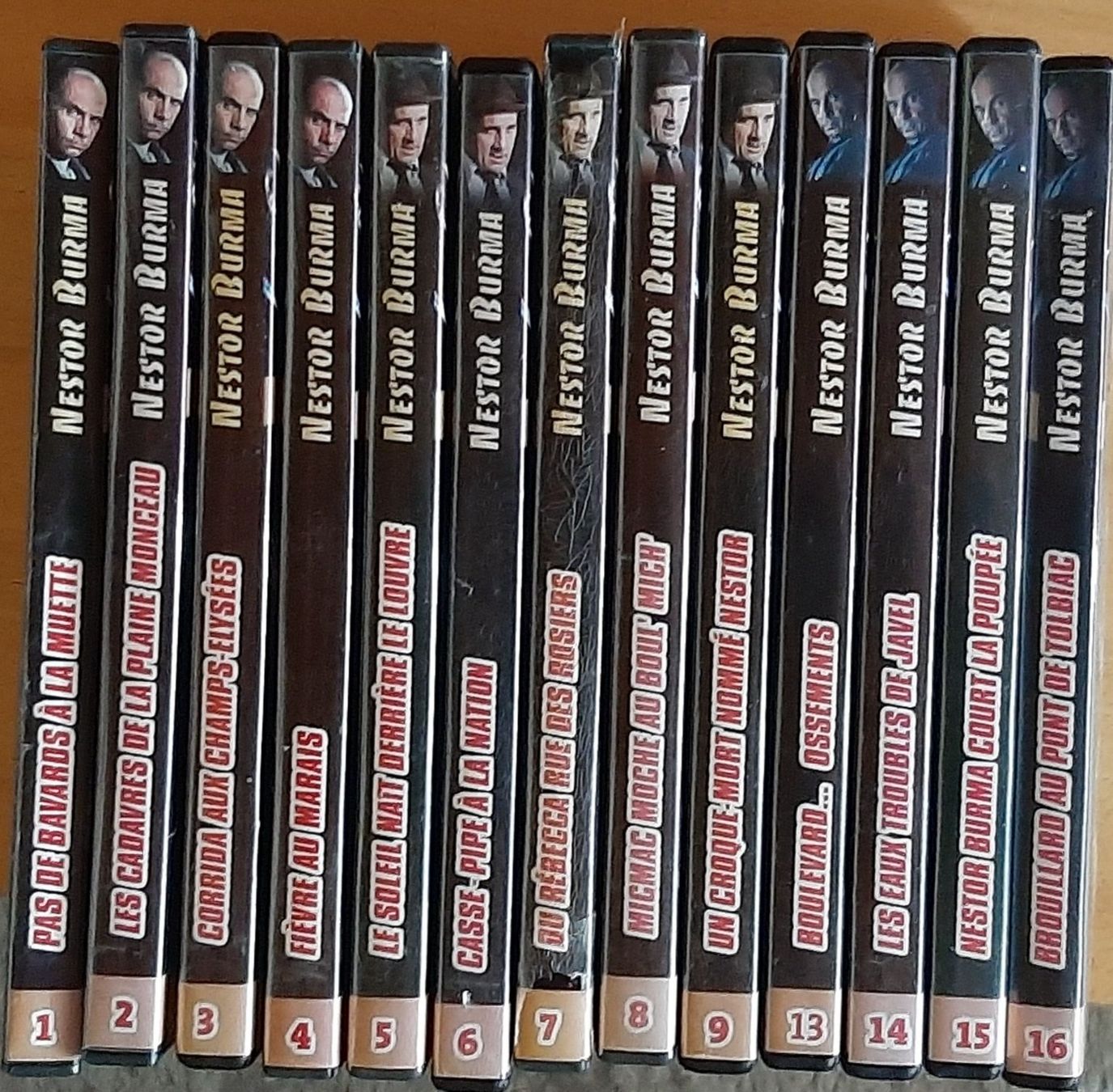 Tutti i DVDs: 13 DVD Nestor Burma – Usato da Monthey venduto da ficelles 1
