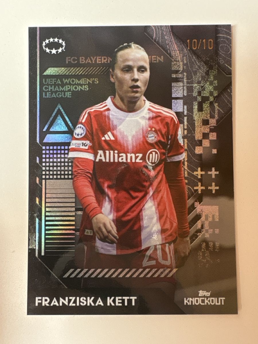 Topps Carte collezionabili: Topps Knockout UWCL Franziska Kett /10 – Nuovo (secondo la descrizione) da Kiesen venduto da jan_siegenthaler